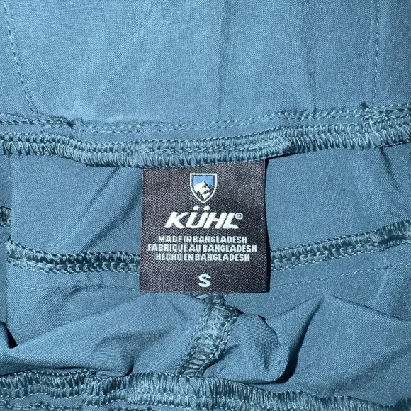 Kuhl Shorts Womens Small Blue Lightweight Hiking Athletic Elastic Waist Pockets - Picture 5 of 10